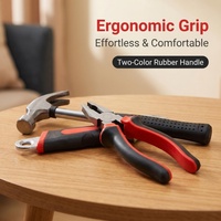 Ensemble d'outils combinés personnalisés avec logo, 37 pièces, avec étui de rangement portable pour les travaux de réparation domestique