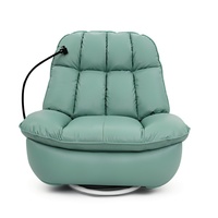 Canapé électrique intelligent simple rembourré chaise inclinable multi-positions fauteuil en cuir de salon moderne
