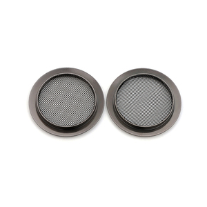 2Pcs Screened Sound Hole Inserts pour <span class=keywords><strong>Dobro</strong></span> Resonator Guitar & Cigar Box Guitars - Product Image 4