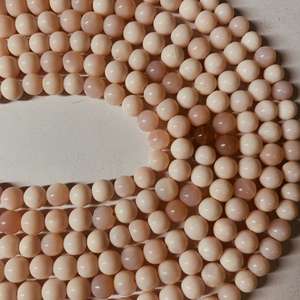 Cuentas de Ópalo Rosa Natural, Cuentas Redondas Calibradas de 8MM, Cuentas de Piedras Preciosas Naturales, Precio al por Mayor, Ópalo Rosa de Alta Calidad - Product Image 2