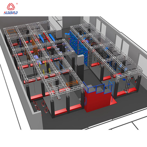 Ngoài trời trong nhà tổ chức sự kiện NINJA CHIẾN BINH khóa học trở ngại nhôm giàn thương mại dành cho người lớn trở ngại NINJA CHIẾN BINH khóa học - Product Image 2