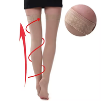 Bas de contention tricotés 23-32 mmHg, anti-embolie, pour varices et thrombose veineuse, traitement médical