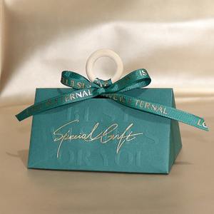 New Foldable Wedding Gift <b>Boxes</b> Luxury Handheld Candy Gift Paper Box Packaging Advanced Feeling Bow Candy Chocolate Box - Product Image 5