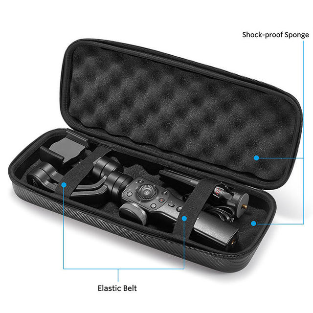 HONGNIAN SYY888 Custom EVA Waterproof Shockproof Carrying Case Custom Logo for Handheld Gimbal Stabilizer Smooth Travel Camping