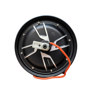 JSYJ-D-001 10 인치 48V 800W-1400KW 고출력 드럼 브레이크 전기 오토바이 휠 허브 모터 로고 - Product Image 1