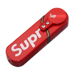 Metaal aansteker Zwarte technologie Volledig metaal opblaasbare aansteker Winddichte superaansteker - Product Image 5