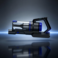 Aspirateur à main rechargeable, batterie 2500 mAh, aspirateur sans fil, autonomie longue durée, pour le nettoyage des tapis multi-surfaces à la maison