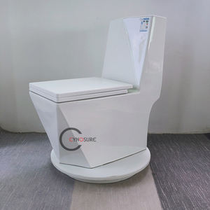 Ceramic One-piece Floor <b>Toilet</b> Bathroom Sanitary Ware Porcelain Washdown <b>Toilet</b> Bowl - Product Image 2