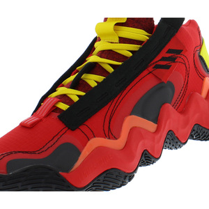 Adidas Exhibit B Mid Candace Chaussures de basket-ball pour femmes Rouge Noir Jaune - Product Image 2