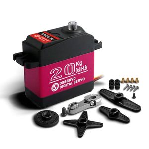 Servo Digital Dsservo <span class=keywords><strong>DS3218</strong></span> <span class=keywords><strong>PRO</strong></span> de 20KG con Engranajes de Acero Inoxidable, Alta Velocidad, Resistente al Agua IP66, Alto Torque para Autos RC 1/8 1/10 - Product Image 1