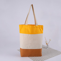 Sac fourre-tout en toile personnalisé imprimé réutilisable 35x40x10CM à ouverture supérieure pour le shopping – Vente en gros