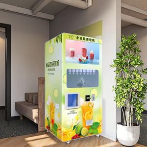 Robot de thé au lait sans pilote avec écran tactile intelligent intégré distributeur automatique de thé au lait de 46 pouces - Product Image 2