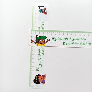 Regla de pvc de plástico flexible a todo <span class=keywords><strong>color</strong></span>, logo personalizado, regalos de promoción - Product Image 5