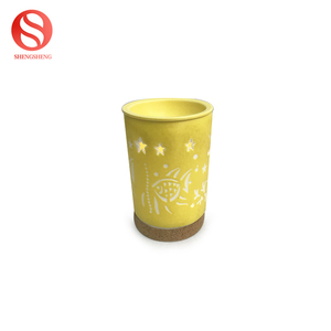 Intérieur décoratif en <span class=keywords><strong>grès</strong></span> essentiel arôme photophore brûleur à huile en céramique bougie - Product Image 5