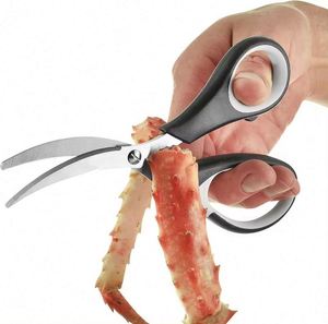<b>Kitchen</b> <b>Shears</b> Scissors Heavy Duty Meat Scissors Poultry <b>Shears</b> Cooking Purpose Stainless Steel Utility Scissors - Product Image 2