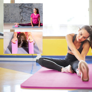 Set de Ejercicio <span class=keywords><strong>para</strong></span> Interiores XLAN Nbr: Colchoneta de <span class=keywords><strong>Yoga</strong></span>, Bloque de <span class=keywords><strong>Yoga</strong></span>, Toalla, Cinturón de Estiramiento y Bolsa de Entrenamiento - Product Image 5