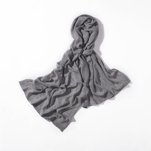 2020年トップグレード高品質リアルピュアモンゴル100% カシミアパシュミナスカーフ - Product Image 3