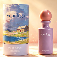 Boîte cadeau en forme de baignoire pour parfum féminin, parfum léger longue durée, profil olfactif floral