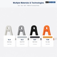 Service de prototypage d'impression 3D personnalisé SLA SLS MJF FDM, pièces en plastique fonctionnelles