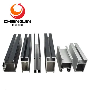 Алюминиевые профили 6063 t5 80x120 6 м 10 см в длину от китайского производителя