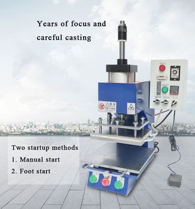 Machine de marquage à chaud numérique manuelle pour feuilles d'or et d'argent, machine à embosser les logos sur les portefeuilles en cuir - Product Image 2
