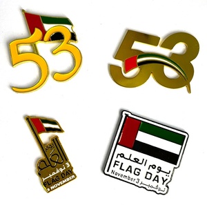 Falcon Metal Emblem, <strong>Custom</strong> <strong>United</strong> Arab Emirates 45th <strong>National</strong> Emblem, <strong>National</strong> Day Gifts Gold Falcon Badges Collectibles - Product Image 5