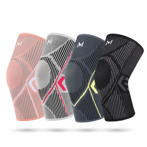 Shiwei Knee Support Elastic Breathable Protective <b>Pad</b> For <b>Running</b> Cycling Outdoor Sports Unisex Black Light Gray Dark Gray Pink - Product Image 2