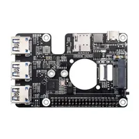 Placa de Extensión USB 3.2 PCIe a M.2 4G/5G Personalizada para Raspberry Pi 5, para Módulos SIMCom Quectel 4G/5G