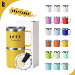 Manufacture Vacuum Insulated Coffee Thermos for Hot Tea Stainless Steel Travel Cup Customizable Mug Thermique Personalised Mug