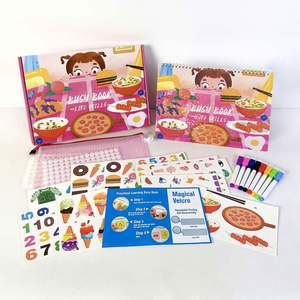 Libro de Actividades Sensoriales para Niños Pequeños, 10 Temas de Aprendizaje: Números, Colores, Letras, Habilidades para la Vida Diaria - Product Image 1