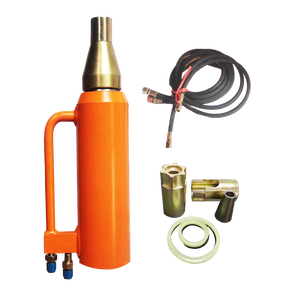 Gato hidráulico de tensión BIBO de 250 toneladas para tensado de un solo hilo de acero en ingeniería de preesforzado - Product Image 1