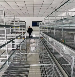 Kaynaklı Tel Kuluçka Kafesi İstiflenebilir Çok Katmanlı Yumurta Döndürme Fileli Ev Yetiştirme Kafesi Kaynaklı - Product Image 3