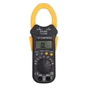 Pince ampèremétrique numérique à gamme automatique True RMS avec fonction de mesure de température DT203T - Product Image 1
