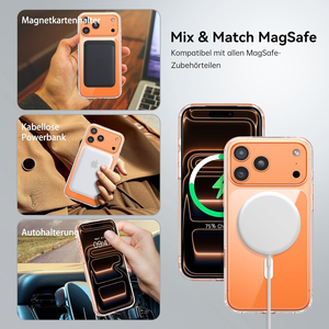 Iphone के लिए Tppc वायरलेस चार्जिंग स्पष्ट फोन का केस आईफोन 14 15 16 - Product Image 4