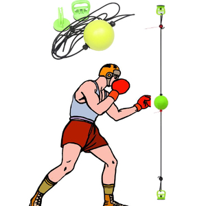 Double End Ball with Pump Reflex Ball Perfect for Gym MMA Boxing Sports Punch
