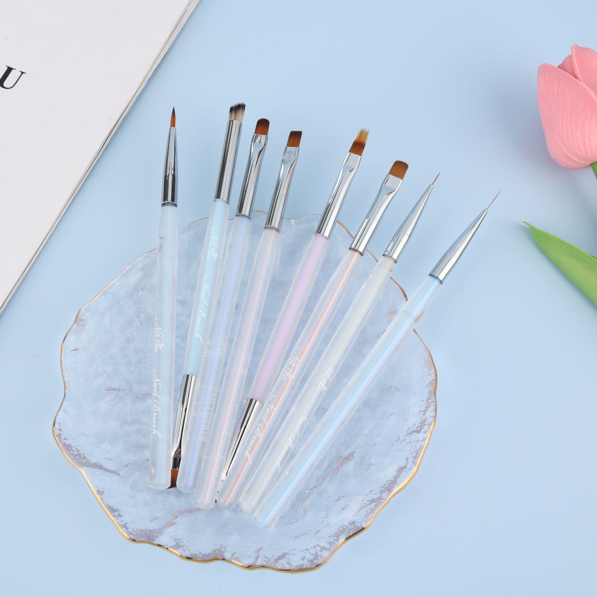 dual ended nail brush