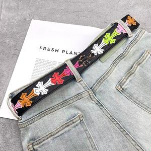 Cintura Roller Vintage Croxen CH Langrisser da Uomo con Vite Cava Sempreverde Cintura da Donna con Perforazione a Stella e Croce in Lega - Product Image 2