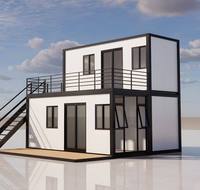 Maison mobile certifiée CE SS, préfabriquée, modulaire, en panneaux sandwich, extensible, conteneurisée, 20 pieds, 40 pieds, design industriel