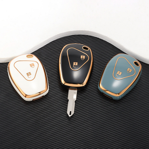 Guscio Protettivo per Chiave Auto in TPU Morbido per Renault Trafic Clio <span class=keywords><strong>Duster</strong></span> Logan <span class=keywords><strong>Dacia</strong></span> Sandero - Product Image 1