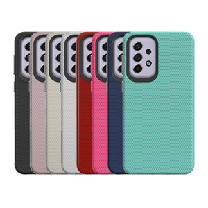 Per Samsung <span class=keywords><strong>Galaxy</strong></span> <span class=keywords><strong>A33</strong></span> A52 A53 A72 A73 M62 F62 <span class=keywords><strong>custodia</strong></span> Candy Color Soft TPU Cover posteriore rigida per PC 2 in 1 <span class=keywords><strong>custodia</strong></span> antiurto per cellulare - Product Image 1