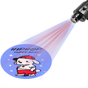 Proyector LED para Interiores TMUT TMUT-SN15 de 15W con Clasificación IP44 para Publicidad con Logotipos Gobo en Puertas - Product Image 1