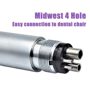 Puntas de dentista sin sombras LED de alta velocidad, fabricación de pieza de mano rápida de China, fuente de alimentación Manual, pieza de mano de turbina de aire de alta velocidad - Product Image 5