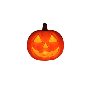 Calabaza de Plástico con Luz LED para Halloween, Adorno Festivo, Decoración para Fiestas, Accesorios de Plástico Calabazas Huecas - Product Image 1