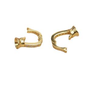 Cierre de Mosquetón Chapado en Oro 5487 para Reparación de Joyería, Conector de Collar de Plata S925, Hebilla de Conexión para Sombrero - Product Image 3