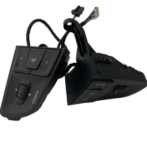 สวิตช์ปุ่มควบคุมพวงมาลัยรถยนต์สำหรับ Citroen C4 Peugeot 408 508รวม YL00301880 OE - Product Image 4