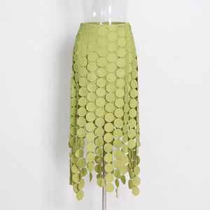 A6809 2022 nuovissima moda forma rotonda a linea gonne da festa per le donne - Product Image 3