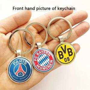 Llavero con Emblema de Equipos de Fútbol Europeos 2026, Colgante de Aleación de Zinc para Coche y Bolso, <span class=keywords><strong>Chelsea</strong></span>, <span class=keywords><strong>Juventus</strong></span>, Napoli - Product Image 1