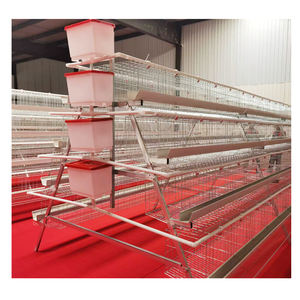 Çin fabrika kaynağı katmanlı pil kafesleri döşeme tavuklar çiftlik tavuk tabakası demir kafesleri - Product Image 6