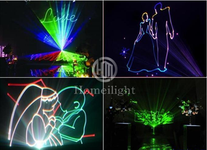 15W 20W 30W 40W RGB ánh sáng laser hoạt hình chùm DJ ánh sáng laser Máy quét Máy chiếu Disco - Product Image 3