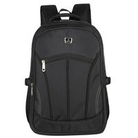 Sac à dos pour ordinateur portable 15 pouces avec logo personnalisé, imperméable, en Oxford, durable, fermeture éclair tendance, sac à dos pour étudiants unisexe